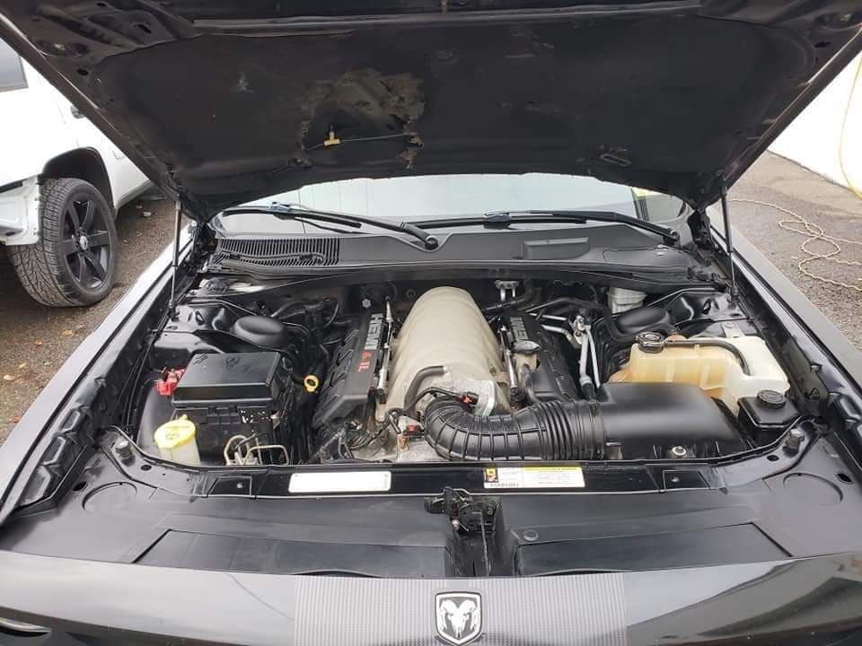 shined engine bay
